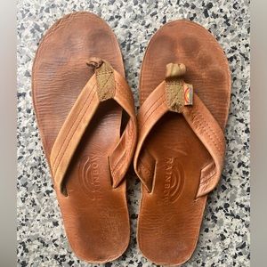 Classic Rainbow sandals in chestnut